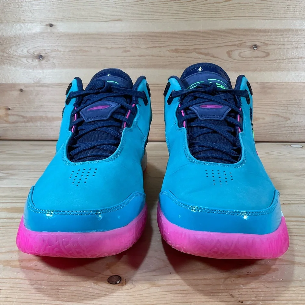 Nike LeBron NXXT Gen AMPD Basketball Shoes FJ1566-300 Men’s 10 Teal Navy Pink